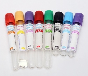 Disposable Negative Pressure / Vacuum Blood Red Yellow Black Orange Gray Cover Glass