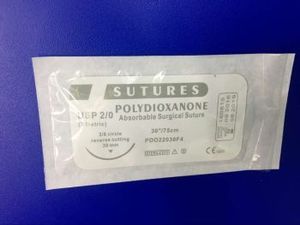 Disposable Surgical Sutures, Natural Absorbable Sutures, &nbsp;Polydioxanone