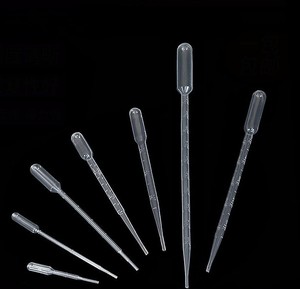 Pasteur Pipette, Disposable Plastic Pipette, Laboratory Micro Pipette, Graduated Plastic Dropper