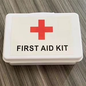 First Aid Box PP Plastic Large Capacity Household Storage Box Wall-Mounted Storage Box Tool Organize