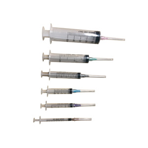 Disposable Medical Injection Needles and Syringes - Sterile, Single-Use Syringes with Needles