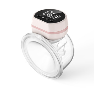 Wearable Electric Breast Pump, Invisible Design, Silent, Hands-Free, Portable Breast Pump with High