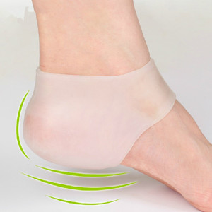 Silicone Heel Pad Protector Heel Pain Relief Cracking Air, Followed By