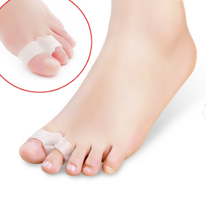 Toe Separator Silicone Double Ring Little Toe Overlap Double Hole Separating The Big Toe