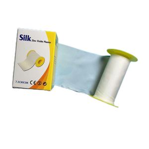 Medical Tape, Silk Tape, Plastic Core, Easy Tear, Hypoallergenic, Breathable, Adhesive, Pressure-Sen