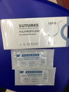 Disposable Surgical Sutures, Synthetic Non-Absorbable, Polypropylene