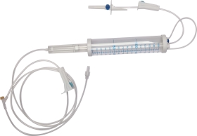 Burette-type Infusion Set