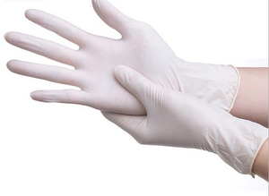 Disposable latex glovesMedical examination glovesRubberThickenedMedical suppliesPowderedNon-Powdered