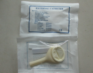 Disposable Urine Collecting Bag Male Urine Collector With Urine Sleeve For Male Latex Urine