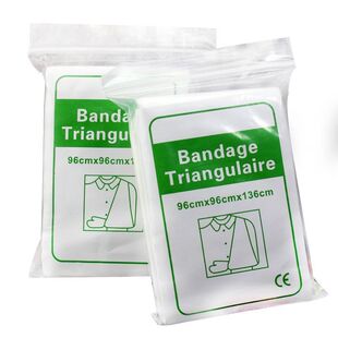 Medical 100% cotton triangular bandage, non-woven triangular bandage, sterilized triangular cloth