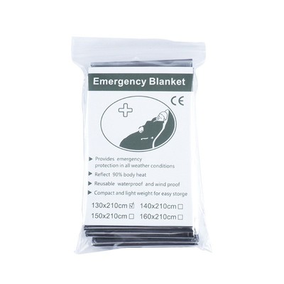 Emergency Blanket Outdoor Disposable Portable Survival Blanket Rescue Blanket
