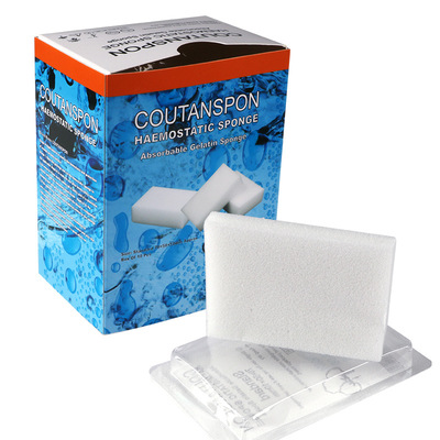 Hemostatic Sponge Disposable Absorbable Hemostatic Sponge Sterile Hemostatic Spon