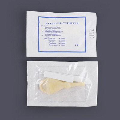 Male Latex Urinal, Disposable Urine Collection Bag, Male External Catheter
